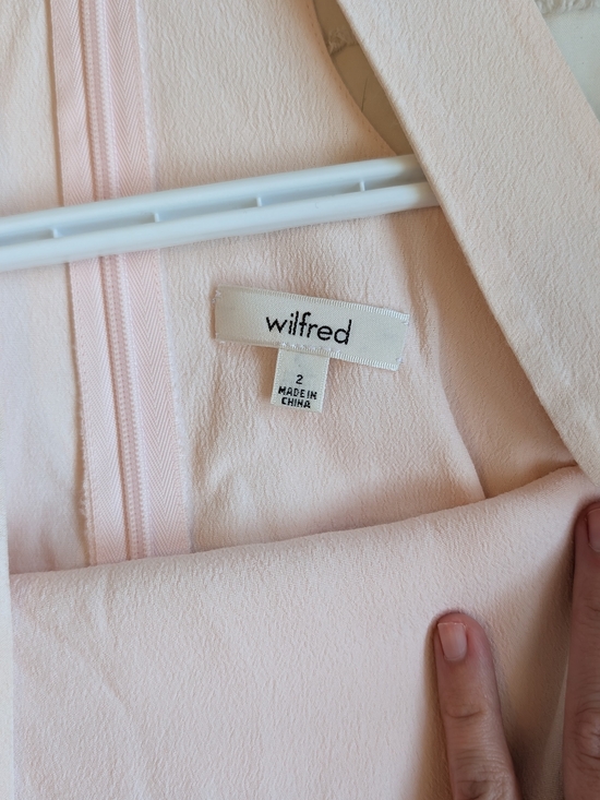 Wilfred Dresses & Skirts - Wilfred Pale Pink Apron Dress